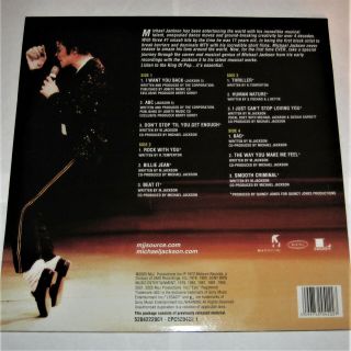 MICHAEL JACKSON The Essential 2 x CLEAR Vinyl LP Rare Limited Edition 12 track 2