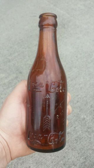 Brown Coca Cola Bottle Memphis Tennessee Vintage Coke