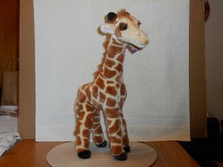 2002 Toys R Us 18 " Plush Geoffrey Giraffe Stuffed Animal Tagged Wired Legs