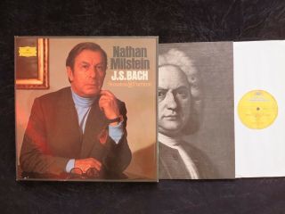 Bach,  Sonatas & Partitas Nathan Milstein [dg] German 3lp Box Set