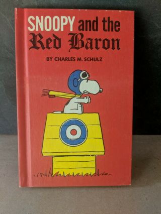 Vintage Snoopy And The Red Baron By Charles M.  Schulz 1966