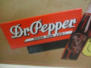 DR PEPPER Drink A Bite To Eat - Shows BOTTLE - BIG SIGN Country Store GAS STATION 3