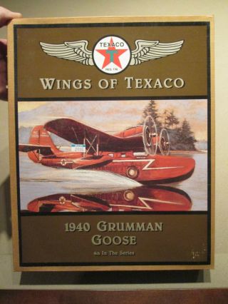 Ertl Wings Of Texaco 1940 Grumman Goose Airplane 4th In Series - Never Displayed