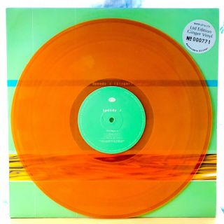 Speedy J Ginger Warp Records 2 X 12” Lp Rare Orange Vinyl Limited Edition No.  771
