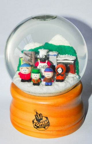 South Park Comedy Central Snow Globe - Rare Collectable