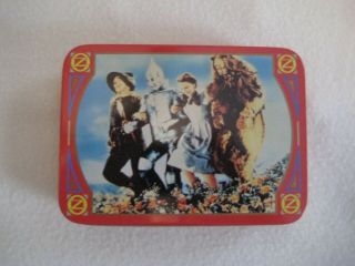 Wizard Of Oz 2 Decks Of Playing Cards In A Decorative Tin Container By Enesco