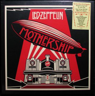 Led Zeppelin - Mothership [latest Pressing] Lp Vinyl Record Album / Mother Ship