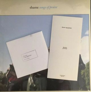 Shame - Songs Of Praise Blue Vinyl Lp Album,  Bonus Disc,  Booklet Songsheet
