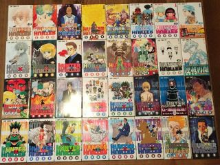 Manga Anime Hunter X Hunter Books Volume 1 - 32 In Japanese