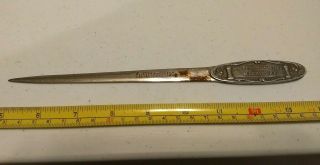 Vintage T.  B.  Woods & Sons Machinery Chambersburg Pa Advertising Letter Opener