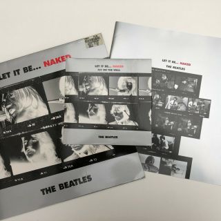 The Beatles - Let It Be.  Naked,  2003 Vinyl Lp Misprint,  Booklet,  7 " Unplayed