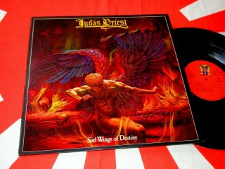 Judas Priest Sad Wings Of Destiny 1976 Us/usa 1st Press Janus Vinyl Lp Halford