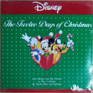 Disney The Twelve Days Of Christmas / 1991 Korea Orig 1st Vinyl.  Rare