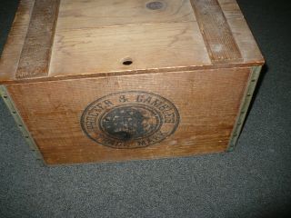 Vintage Ivory Soap Large Wood Wooden Box Proctor & Gamble 16 - 1/4 " X 12 "