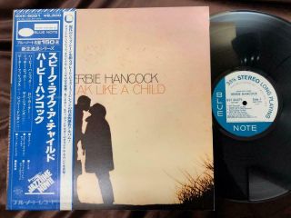 Herbie Hancock Speak Like A Child Blue Note Gxk 8001 Obi Stereo Japan Vinyl Lp