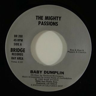 Mighty Passions " Baby Dumplin " Modern Soul Boogie 45 Bridge Mp3