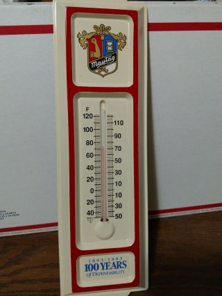 Vintage Maytag Thermometer.  1893 - 1993 100 Years Of Dependability