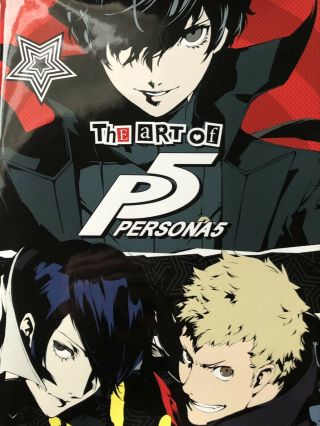 Atlus The Art Of Persona 5 Book