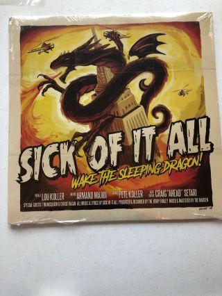 Sick Of It All - Wake The Sleeping Dragon - Colored Vinyl Lp - Fat Wreck Chords