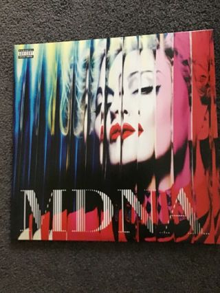 Madonna Mdna 2012 Uk Lp 180g Double Vinyl Album - 2 Disc Set - Rare