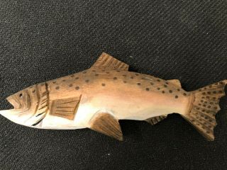 King Salmon Hand Carved Animal Refrigerator Magnets Great Gift Idea