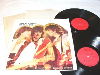 The Rolling Stones " Hot Flashes,  Kool Licks " 1978 Rock,  2 - Lp 