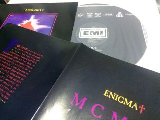 Vinyl Enigma MCMXC a.  D.  LP Record (Disk NM) 1991 3