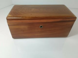 Vintage Lane Mini Cedar Chest Salesman Samples/ Jewelry Boxes No Keys