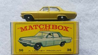 Matchbox Lesney Regular Wheels Opel Diplomat Nmib
