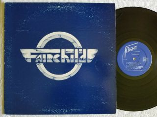 Fairchild Self - Titled Lp Minneapolis Prog Rock 1978 Flight Records With Insert