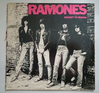 Ramones " Rocket To Russia " Sire Sr - 6042 Nm - Vinyl Nyc Punk 1977 Lp