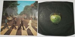 Beatles Abbey Road Lp 1st Uk Press Sleeve/black Inner Very Rare Nm