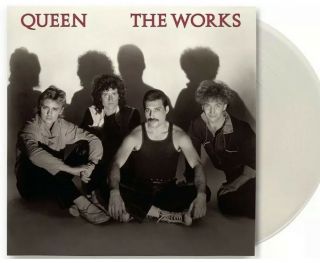 The Clear Vinyl Lp.  Hmv.  Queen Freddie Mercury