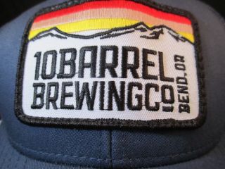 10 Barrel Brewing Co Bend Or.  Hat Cap With Patch