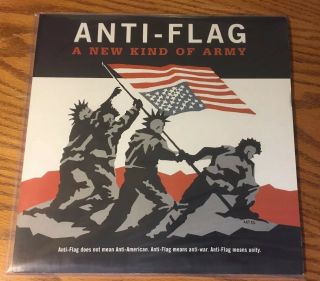 Anti - Flag " A Kind Of Army " Vinyl Lp 1999 Go Cart Af Records Gok050 - Af005