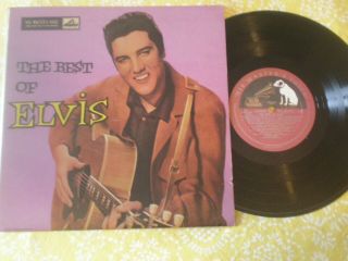 Elvis Presley The Best Of Elvis 10 " Lp U.  K.  Import His Master 