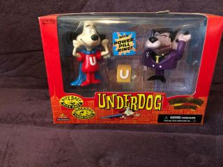 1998 Underdog Riff Raff Limited Edition Collectors Series Power Pill Ring -