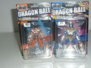 Bandai Shodo Dragon Ball Z Goku & Vegeta Action 3.  75 " Figure Vol.  4