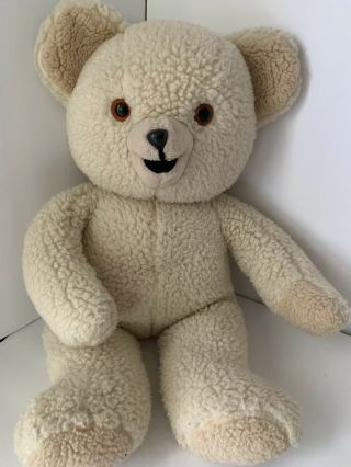Russ Snuggle Bear 1986 Plush Lever Brothers Fabric Softener Approx 21 "