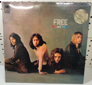 Free: Fire And Water Lp Vinyl Record Rare Pressing