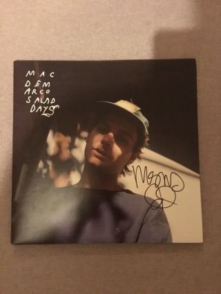 Mac Demarco - Salad Days Signed Vinyl Lp Inc Download Code And Poster