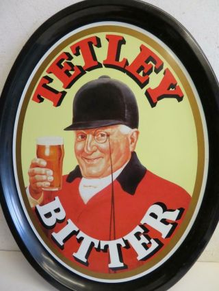 Vintage Really Old Beer Tray Tetley Bitter