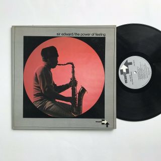 Sir Edward The Power Of Feeling Encounter En 3004 George Davis Jazz Vinyl Lp