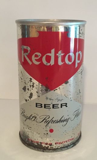 Redtop Beer Fan Tab Can - Redtop Brewing Co.  - South Bend,  In (tough Version)