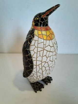 Barcino Mosaic Penguin Figurine