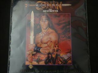 " Conan The Destroyer " Soundtrack Lp.  1st Pressing.  1984.  Rare