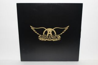 70 ' s 1st.  Press AEROSMITH Draw The Line LP In Shrink,  Form,  Hype Stickers 8