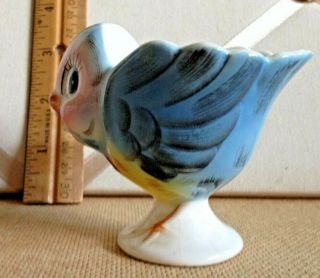 Vintage Lefton Bluebird - A Made In Japan Porcelain CUTE Figurine As An Egg Cup 5