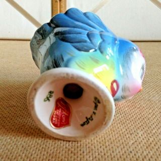 Vintage Lefton Bluebird - A Made In Japan Porcelain CUTE Figurine As An Egg Cup 7