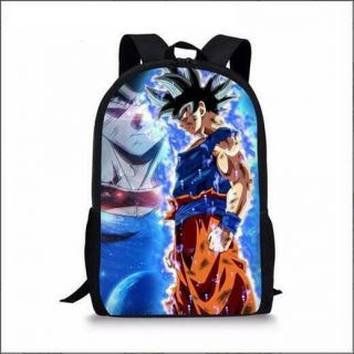 Mens Dragon Ball Saiyan Son Goku Backpack Student School Book Bag Christmas Gift